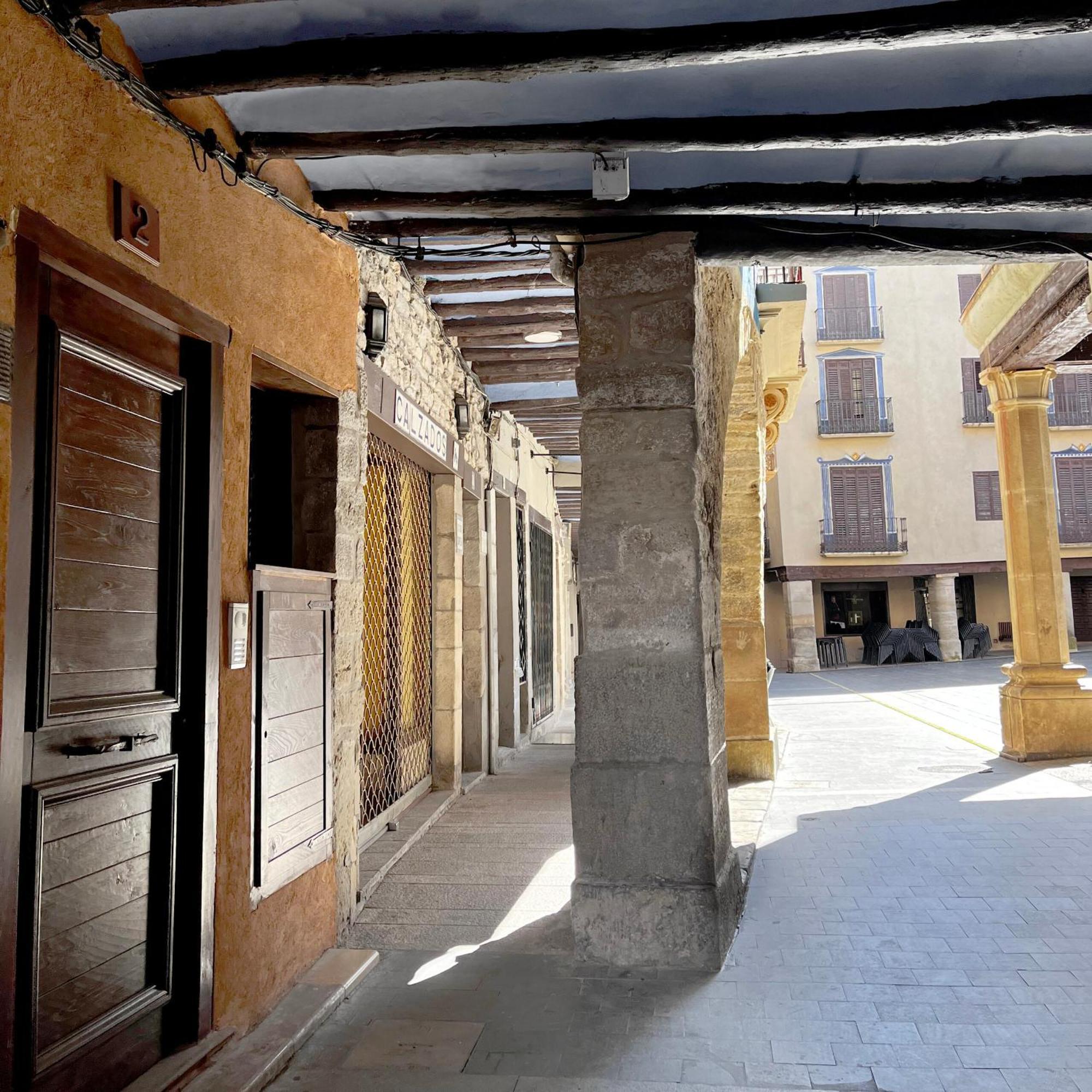 Apartamentos Angelus Plaza Mayor De グラウス エクステリア 写真